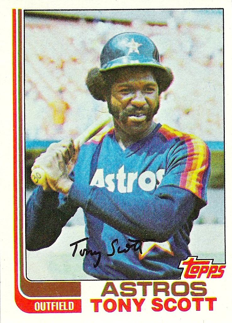 1982 Topps Tony Scott For a guy drafted in the 71st round 1969 